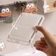 Transparent storage rack for drawer storage box under mirror cabinet