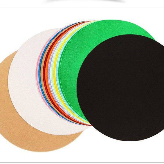 圆形卡纸硬彩色绘画厚a4手工纸4k8k黑白牛皮美术铅笔手绘素描画纸,淘宝优惠券,粉丝福利购,淘宝优惠卷