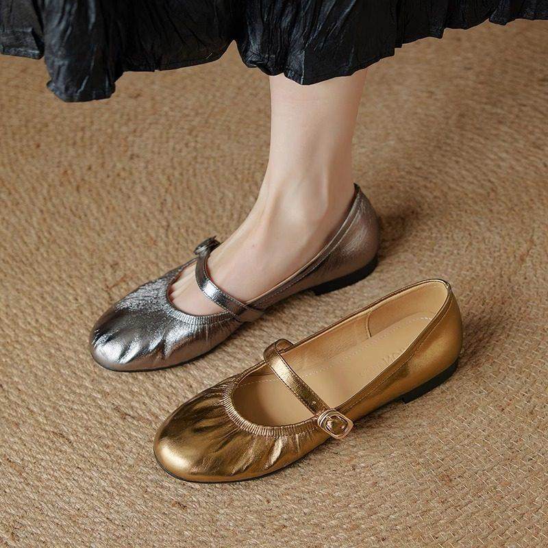 法式舒适~玛丽珍鞋女软底小皮鞋豆豆鞋平底奶奶鞋浅口单鞋1.5cm,淘宝优惠券,粉丝福利购,淘宝优惠卷