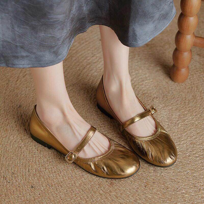法式舒适~玛丽珍鞋女软底小皮鞋豆豆鞋平底奶奶鞋浅口单鞋1.5cm,淘宝优惠券,粉丝福利购,淘宝优惠卷
