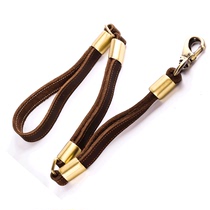 Cat brother-in-law Apprentice Tow Rope Dog Rope Large Dog Medium Canine Dog Bull Leather Traction With Dog Chain Walking Dog Short Leash