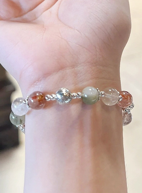 香积藏银天然水晶古法四季幽灵