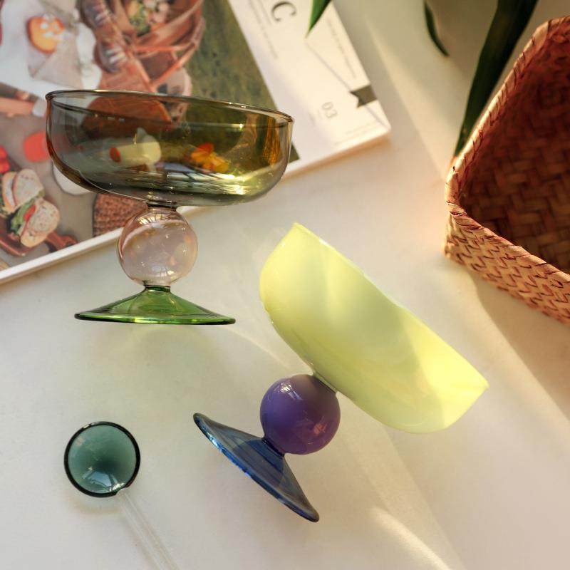 ins风创意多色玻璃碗水果沙拉碗汤碗餐具家用成人宝宝耐高温酸奶,淘宝优惠券,粉丝福利购,淘宝优惠卷