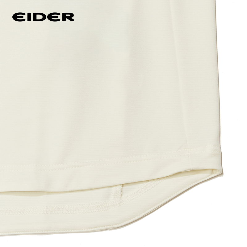 【EIDER】CORE-DRY夏季女款轻量弹性速干短袖防紫外线T恤-图3