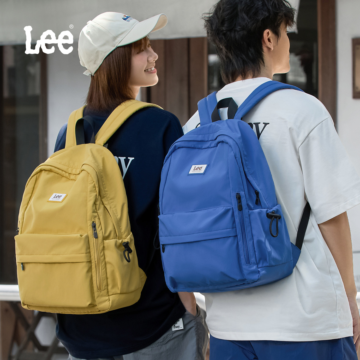 Lee student school bag large capacity travel backpack