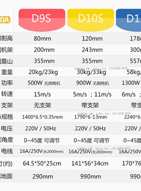 9寸立式小型木工金属带锯机12寸家用多功能高精度曲线切割机开料