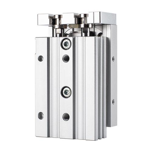 SMC型滑台气缸MXS6/8/12/16/20/25L-10-20-30-40-50-75-100-125AS - 图0