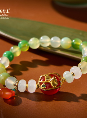 五台山四时吉祥花开富贵手串