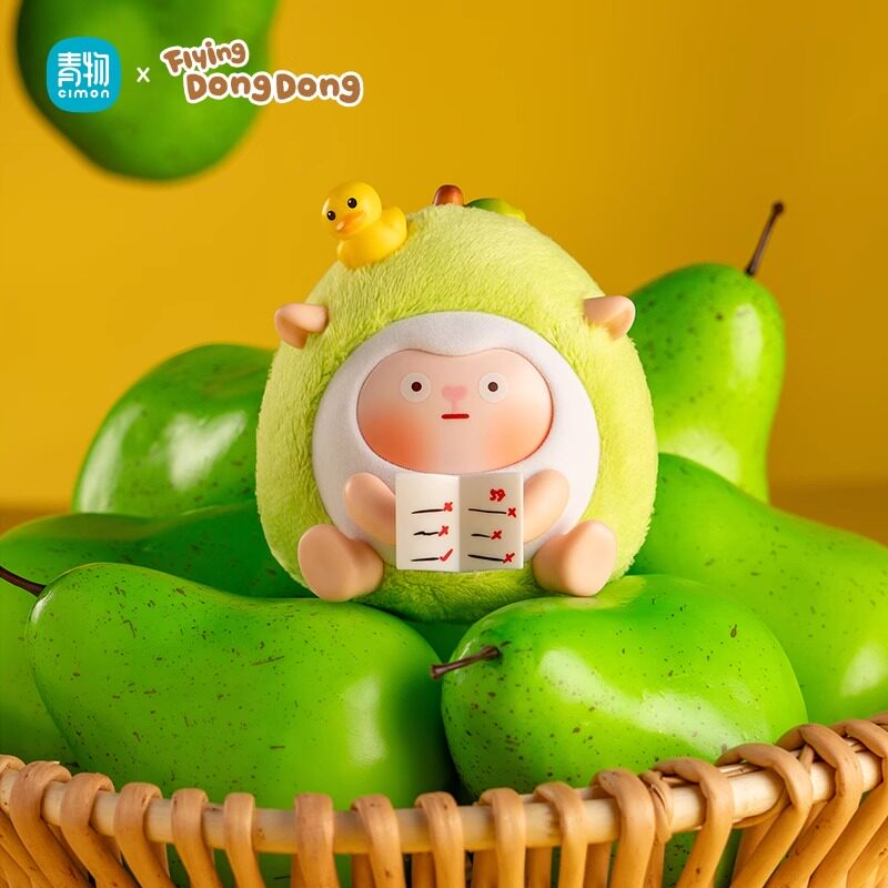 蛋仔派对手办蛋仔派对DongDong羊水果戳戳乐盲盒潮玩手办DIY拼装玩具女孩礼物