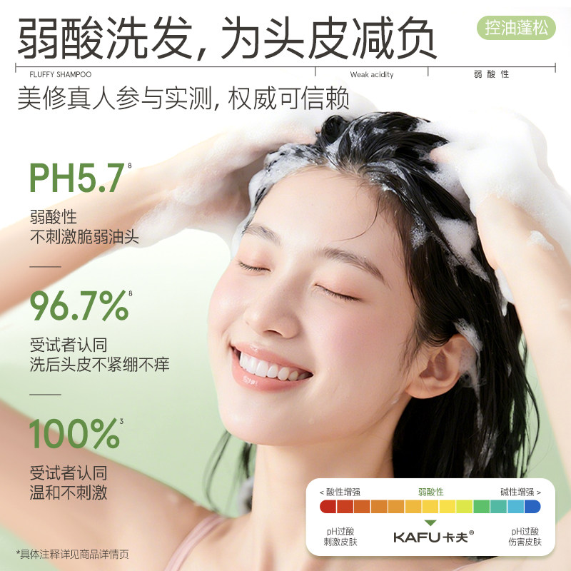 卡夫洗发水控油蓬松去屑套装去油膏男女官方品牌正品旗舰店洗发露,淘宝优惠券,粉丝福利购,淘宝优惠卷