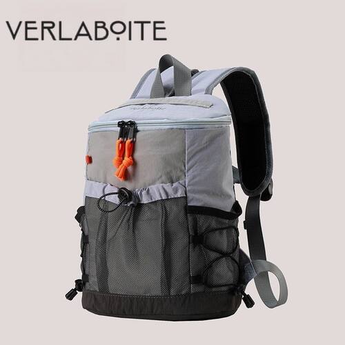 VERLABOITE简约双肩学生书包休闲轻便背包出游大容量运动双肩包 - 图0