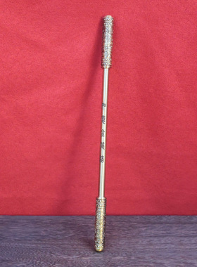 如意金箍棒黑悟空法器纯黄铜茶室家居摆件装饰工艺品厂家批发代发