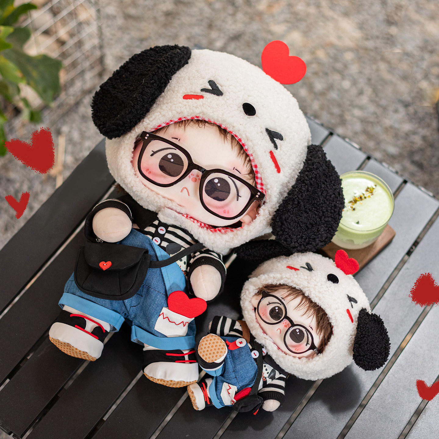 布优布优 原创正版棉花娃娃40cm站姿现货娃衣 可换装毛绒公仔衣服,淘宝优惠券,粉丝福利购,淘宝优惠卷