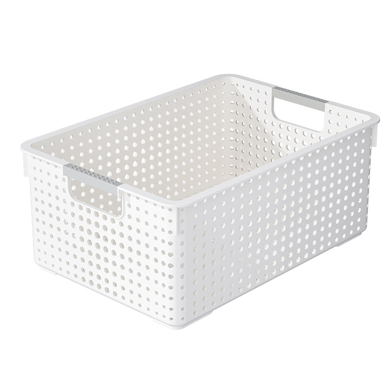 收纳筐厨房橱柜零食玩具整理篮家用塑料桌面杂物框置物箱储物盒子,淘宝优惠券,粉丝福利购,淘宝优惠卷