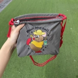 Японская нейлоновая цепочка с молнией, регулируемый альпинистский чай Лапсанг сушонг, небольшая сумка, с вышивкой