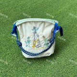 Нейлоновая японская сумка с молнией, водонепроницаемый пылезащитный регулируемый ремешок для сумки, с вышивкой, простой и элегантный дизайн