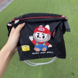 Японская нейлоновая цепочка с молнией, регулируемый альпинистский чай Лапсанг сушонг, небольшая сумка, с вышивкой