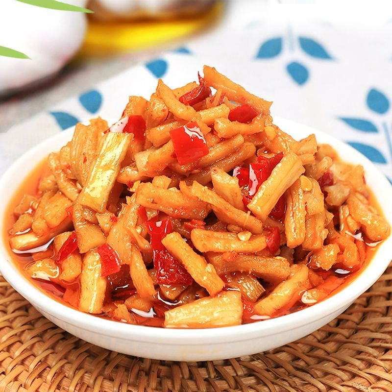 聚美合外婆菜炒腊肉萝卜丁酸豆角下饭菜拌面农家开胃咸菜泡椒即食