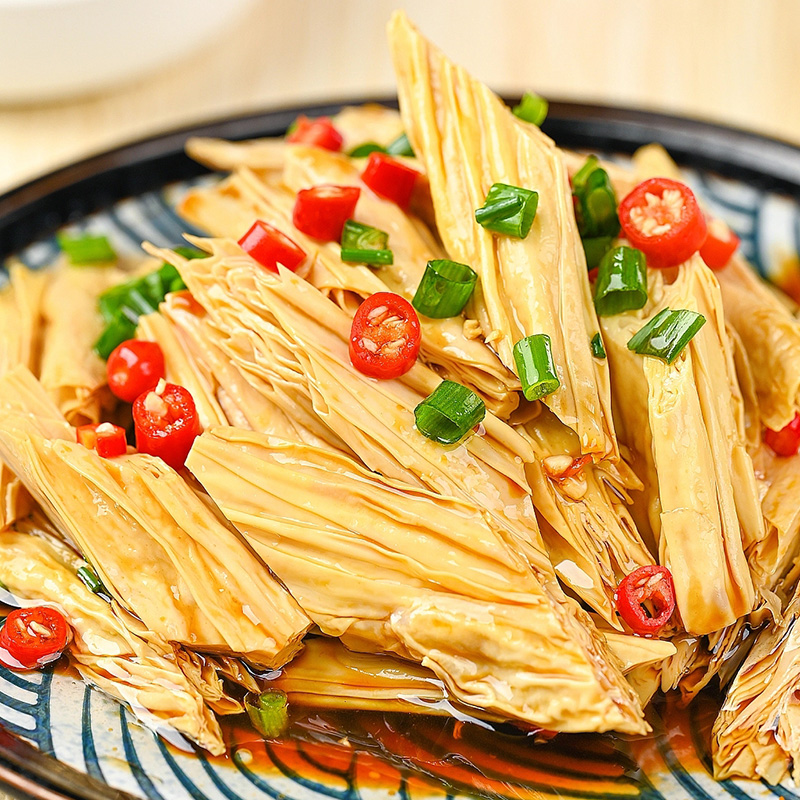 腐竹干货纯正手工头层豆腐皮凉拌菜火锅食材豆皮河南特产级商用 - 图2