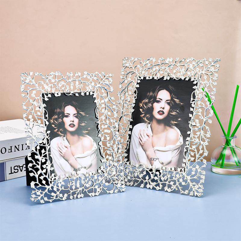 简约轻奢金属相框台，欧式，复古，轻xy0062奢摆金属,淘宝优惠券,粉丝福利购,淘宝优惠卷