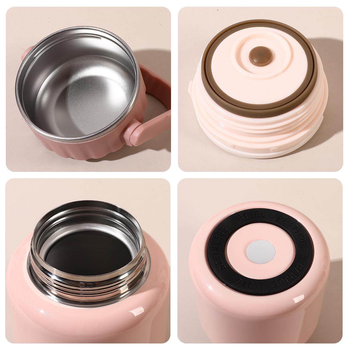 新316不锈款钢提手焖烧杯便携保温盒大容量焖粥带饭饭耳保银温桶,淘宝优惠券,粉丝福利购,淘宝优惠卷