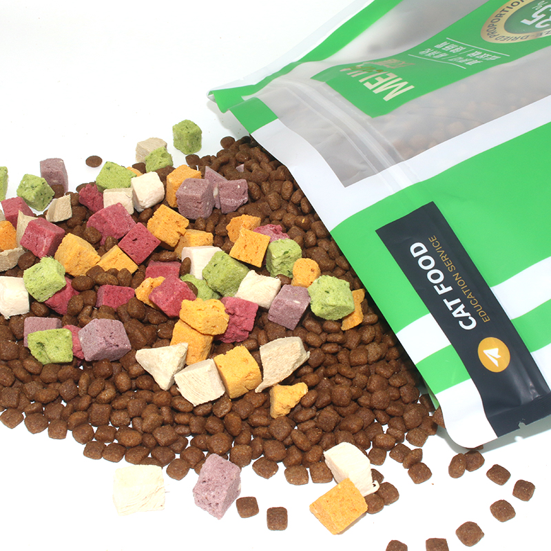 蓝猫猫粮冻干无谷全阶段5斤10kg大包鸡肉增肥发腮冻干幼猫增肥 - 图1