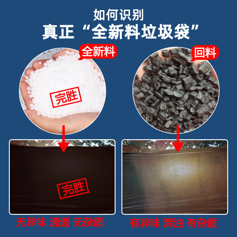 黑色大垃圾袋加厚大尺寸餐饮商用物业保洁酒店平口工业垃圾袋批发,淘宝优惠券,粉丝福利购,淘宝优惠卷