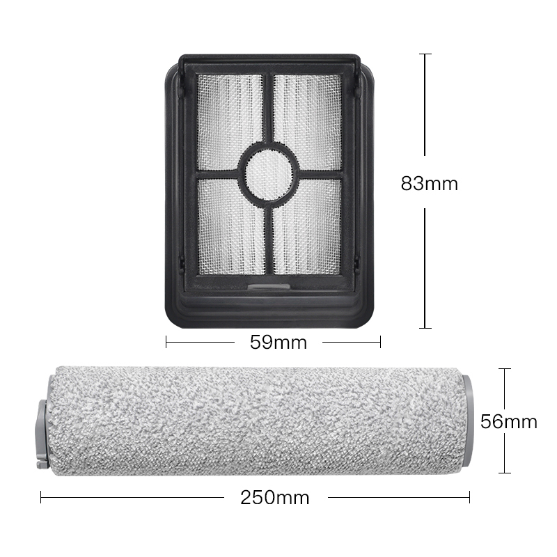 适配UWANT洗地机X100S配件X100Pro滚刷主刷滤网滤芯专用清洁液剂 - 图3