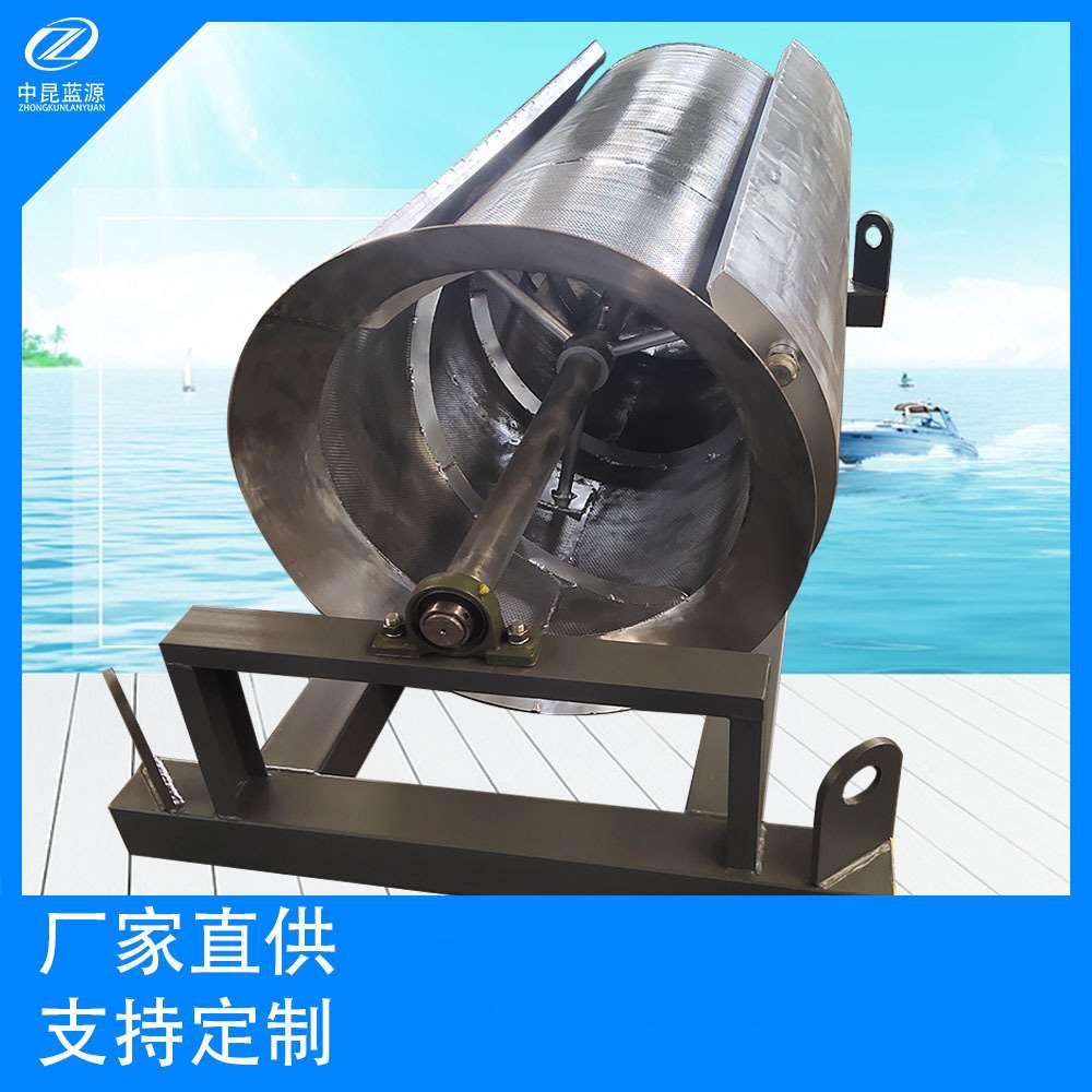 微滤机旋转过滤清污机水产养殖屠宰工业污水处理设备水力微滤机 - 图0