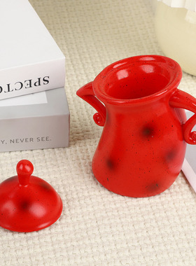 跨境杯子有态度叉腰罐子创意艺术树脂恶搞家居装饰品摆件创意