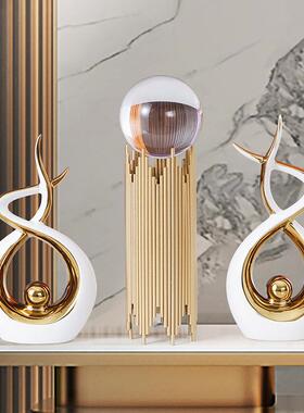 轻奢现代简约办公室装饰品家居玄关客厅电视柜摆件乔迁新居礼品