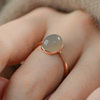 New Mushan Purple Smoke Purple and Qingshui Ring Women's Niche