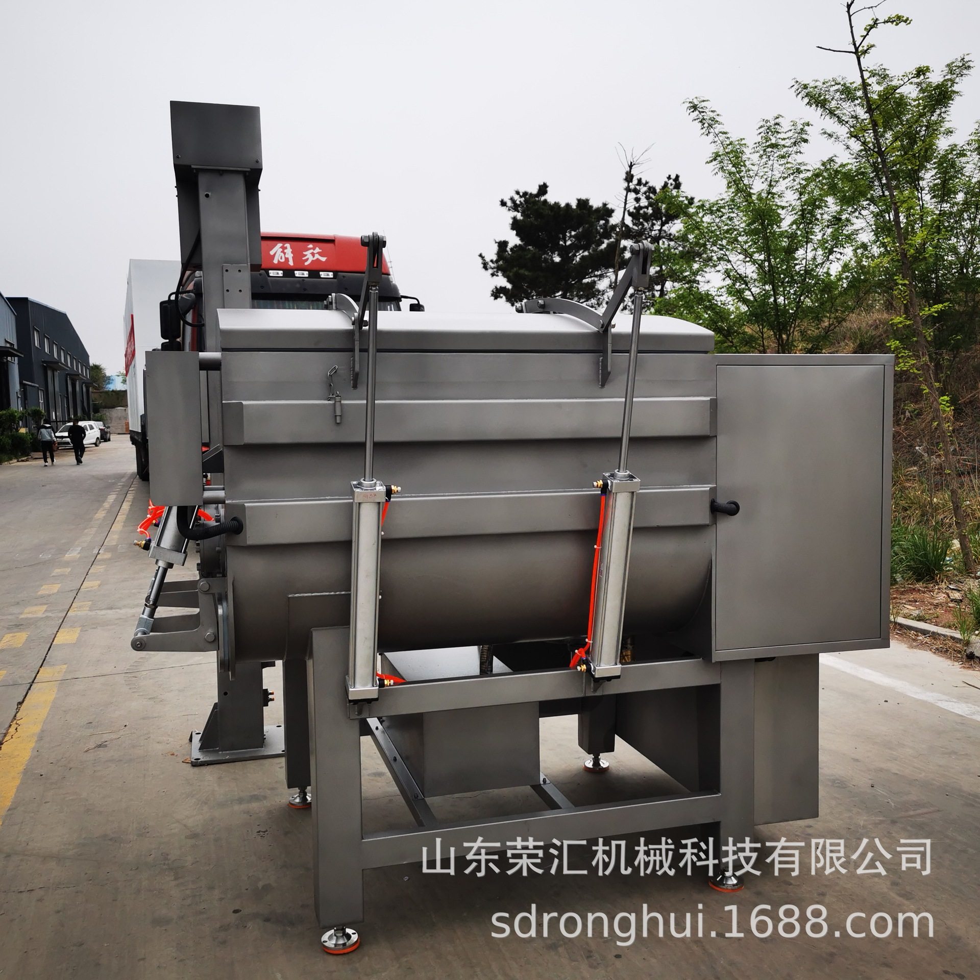 馅料拌馅机 双绞龙拌馅设备 真空变频拌馅机器 香肠拌馅流水线,淘宝优惠券,粉丝福利购,淘宝优惠卷