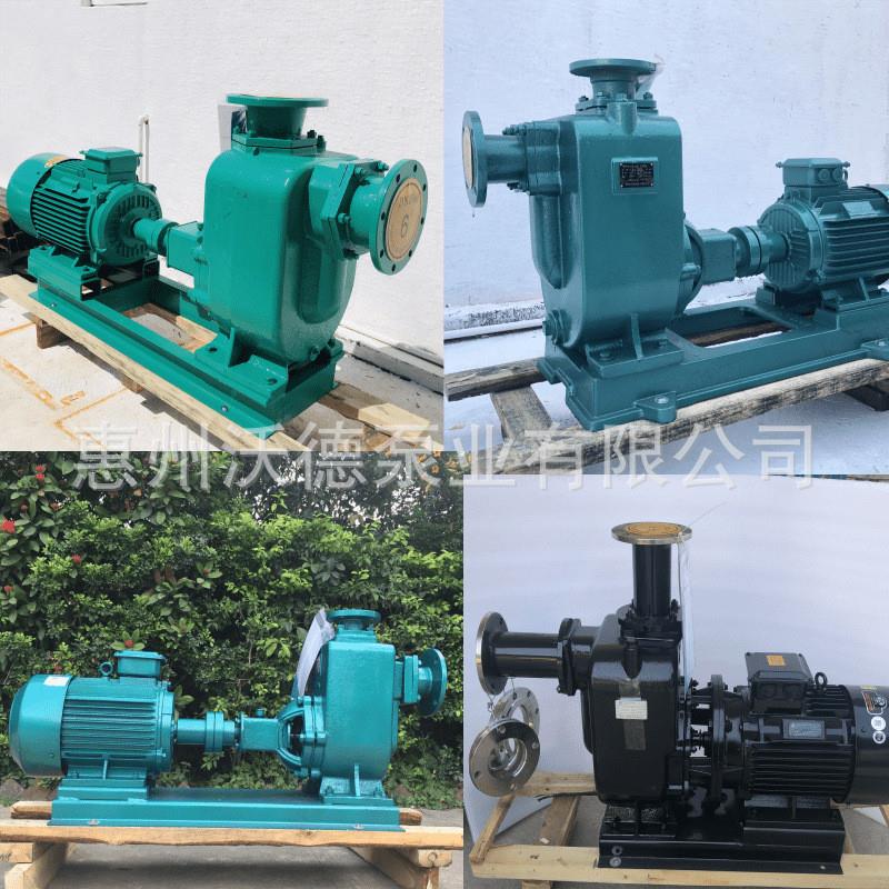 自吸式离心泵100ZX100-32-15卧式连体分体无堵塞管道排污水 - 图1
