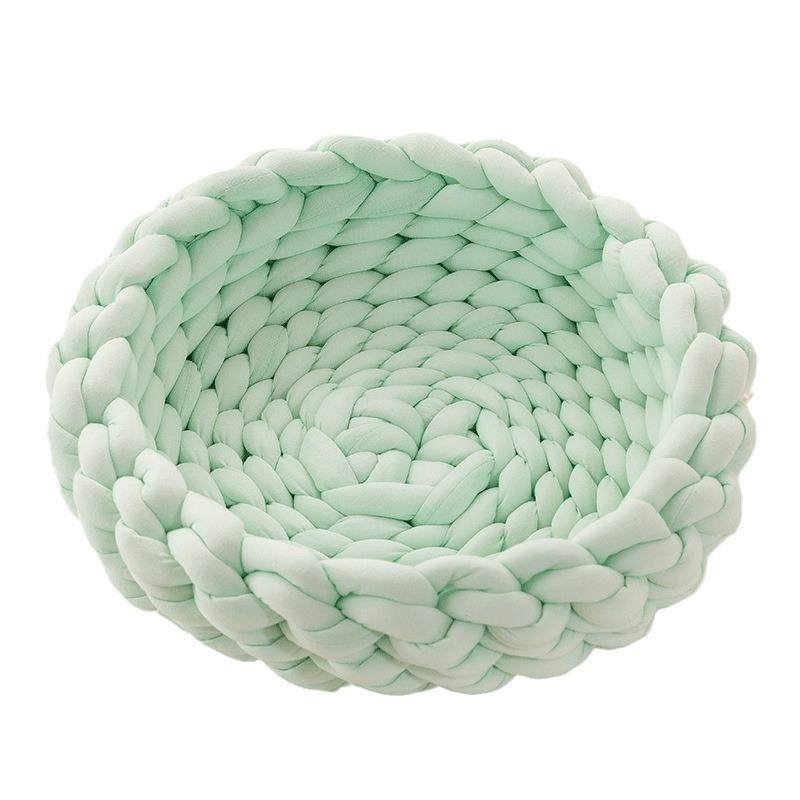 OHHIO灌芯棉粗毛线手工编织宠物猫窝可机洗水洗DIY手臂粗布条狗窝,淘宝优惠券,粉丝福利购,淘宝优惠卷