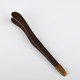 ຈອກຊາ clamp ebony ໄມ້ແຂງ tweezers ເຄື່ອງມືເຮັດຊາ