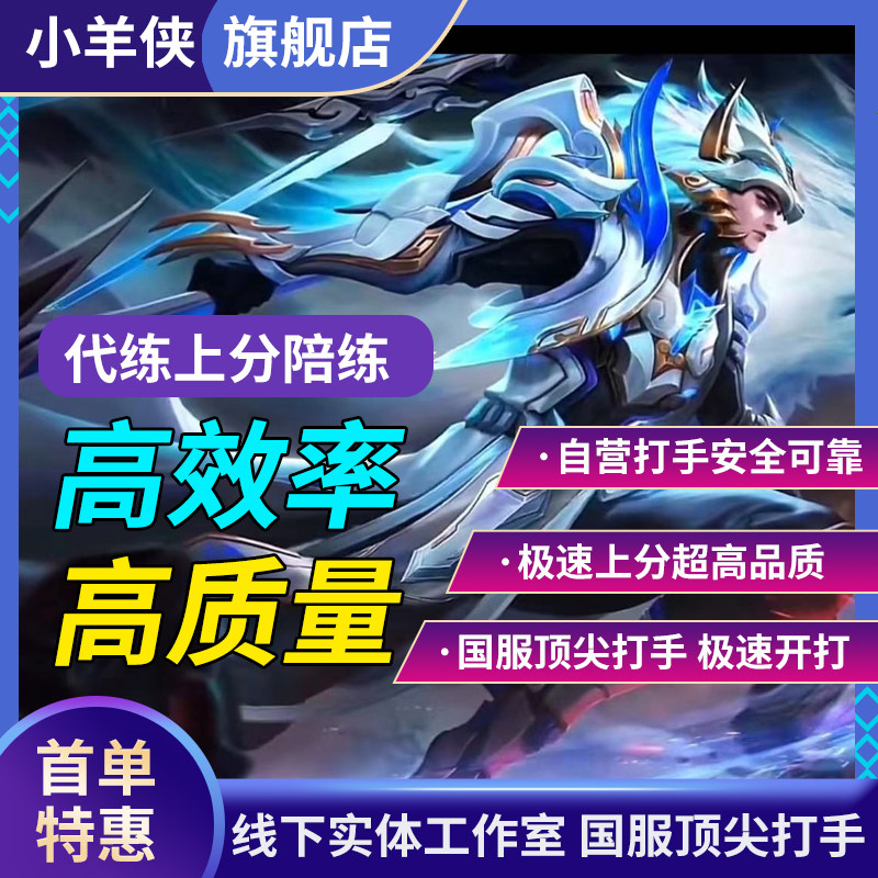 【线下实体店】工作室王者荣耀代练代打陪玩上分排位战力巅峰国标