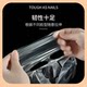 Disposable plastic wrap facial mask transparent beauty salon