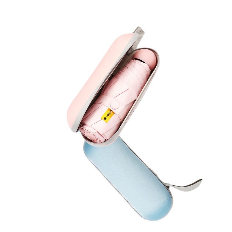 口袋胶囊五折晴雨伞两用小巧便携印刷logo遮阳太阳防晒防紫外线女,淘宝优惠券,粉丝福利购,淘宝优惠卷