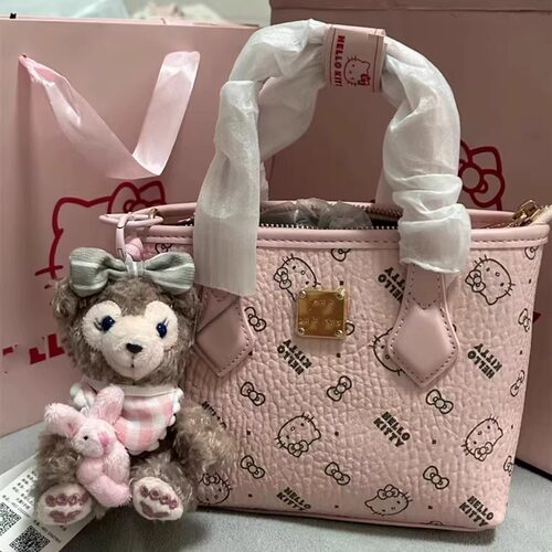 HelloKitty凯蒂猫菜篮子系列托特包2025夏季新款手提包斜挎单肩包 - 图1