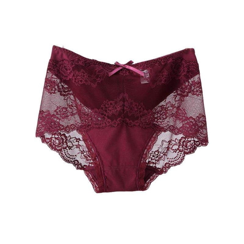 中腰蕾丝莫代尔棉女士内裤大码胖mm200斤5031,淘宝优惠券,粉丝福利购,淘宝优惠卷