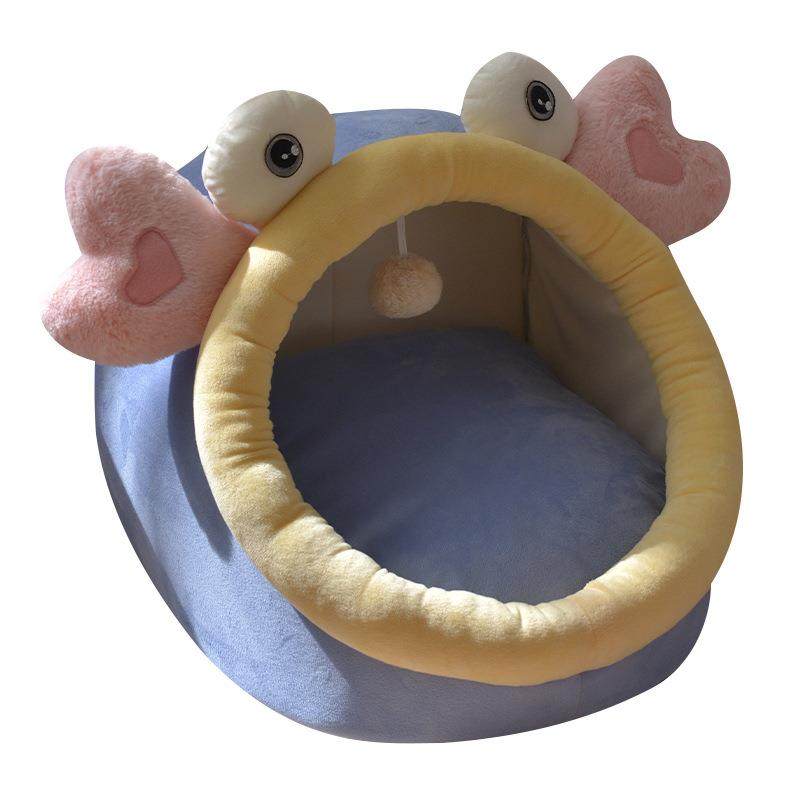 狗狗窝夏天泰迪小型犬四季通用睡觉用猫别墅屋宠物房子宠物屋,淘宝优惠券,粉丝福利购,淘宝优惠卷