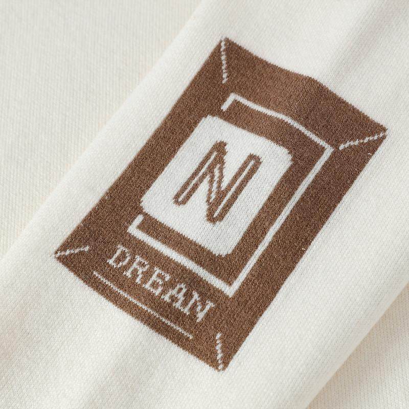 时尚百搭假两件！文艺清新！秋日系印花休闲衬衫领针织男毛衣,淘宝优惠券,粉丝福利购,淘宝优惠卷