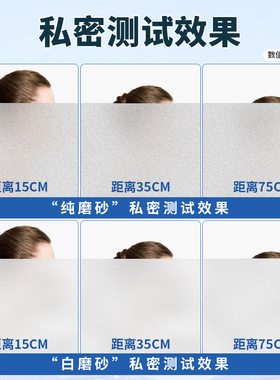窗户磨砂玻璃贴纸防窥透光不透明