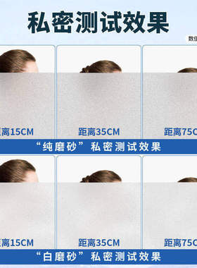 窗户磨砂玻璃贴纸防窥透光不透明