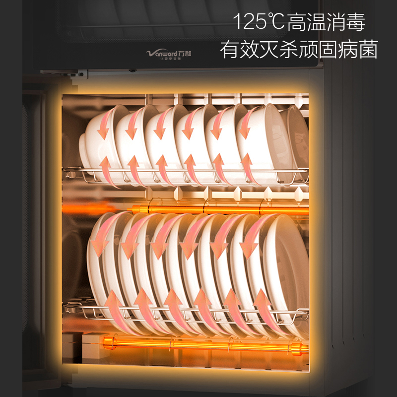 Wanhe disinfection cabinet small household tea cup cabinet