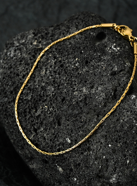 韩版新品钛钢手链电线链手饰