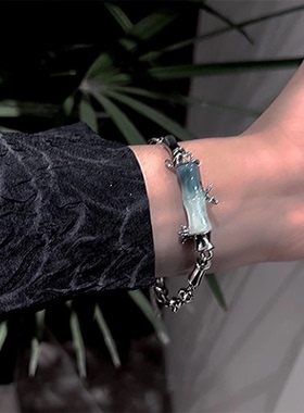 冷淡风星芒手链女ins小众设计