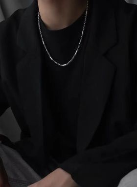 霸气重工装复古项链男简约