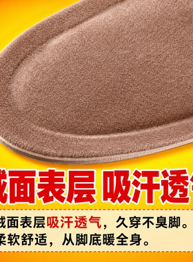 男士大码免充电恒温发热鞋垫
